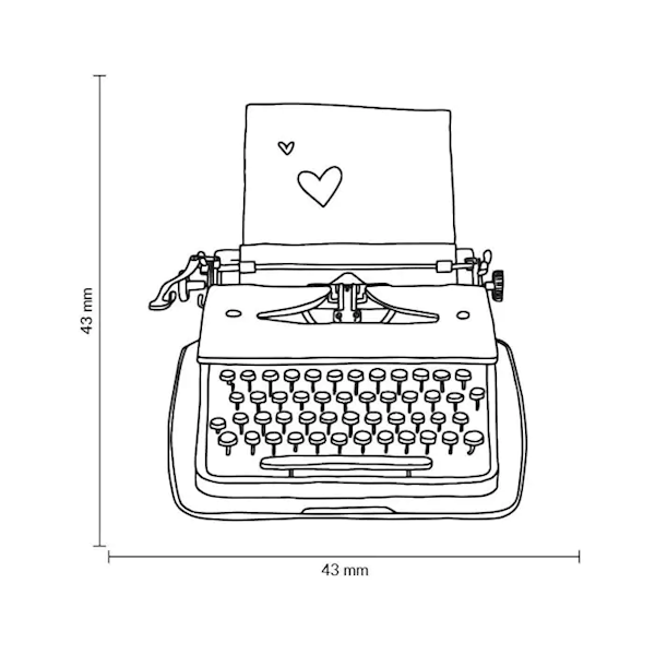 STEMPEL DREWNIANY - NIEDŹWIEDŹ - MB0050