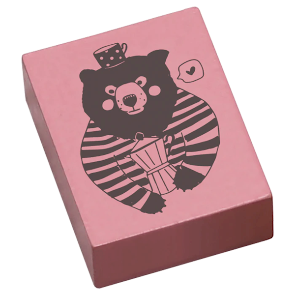 STEMPEL DREWNIANY - NIEDŹWIEDŹ - MB0050