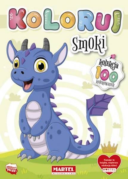 KOLOROWANKA KOLORUJ - SMOKI