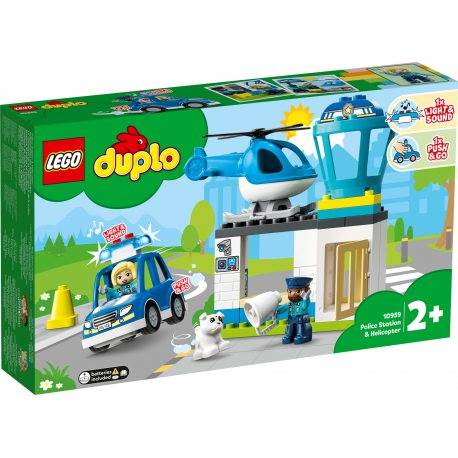 LEGO DUPLO 10959 POSTERUNEK POLICJI I HELIKOPTER