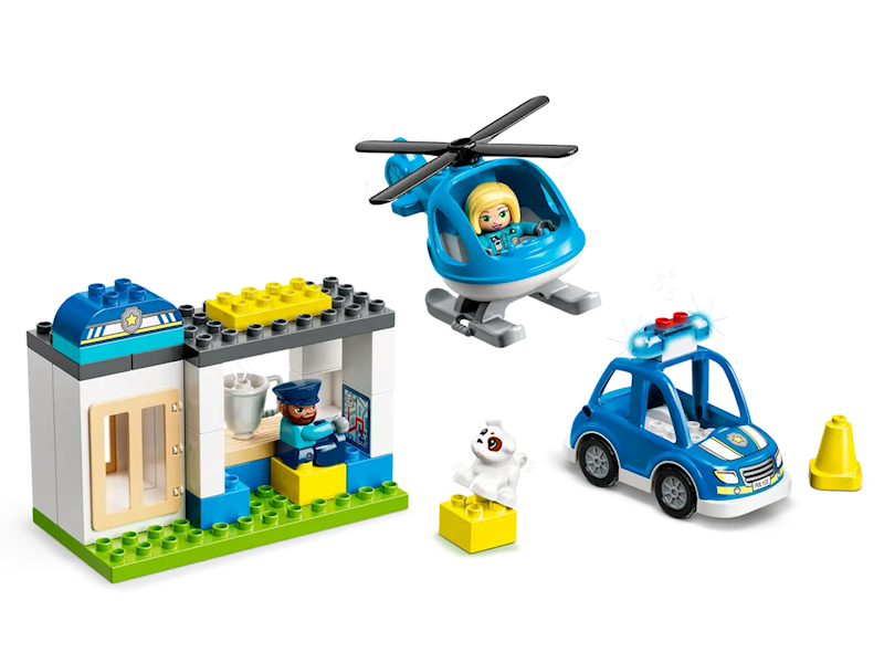LEGO DUPLO 10959 POSTERUNEK POLICJI I HELIKOPTER