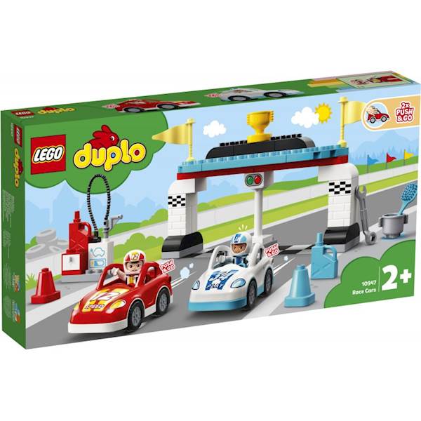 LEGO DUPLO 10947 SAMOCHODY WYŚCIGOWE