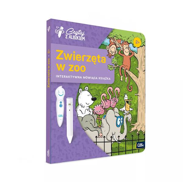 KSIĄŻKA ZWIERZĘTA W ZOO ALBI