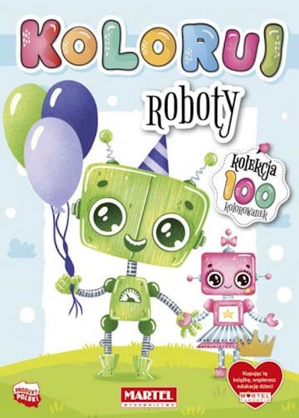 KOLOROWANKA KOLORUJ - ROBOTY