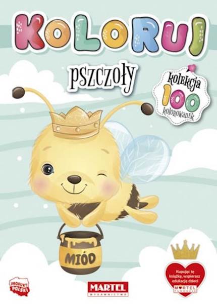 KOLOROWANKA KOLORUJ - PSZCZOŁY