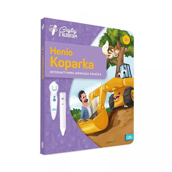 KSIĄŻKA HENIO KOPARKA ALBI