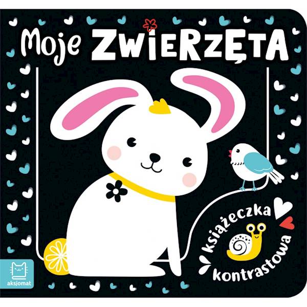 KSIĄŻECZKA KONTRASTOWA MOJE ZWIERZĘTA