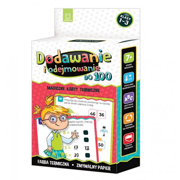 DODAWANIE I ODEJMOWANIE DO 100.MAGICZNE KARTY TERM