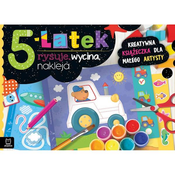 5-LATEK RYSUJE,WYCINA,NAKLEJA