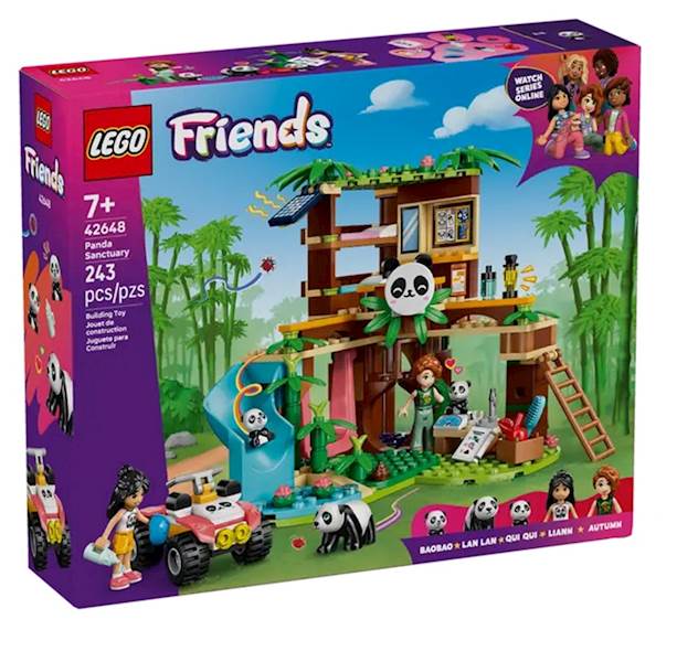 LEGO 42648  FRIENDS OPIEKA NAD PANDAMI