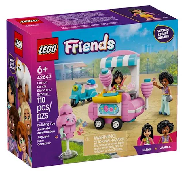 LEGO 42643 FRIENDS STOISKO Z WATĄ CUKROWĄ