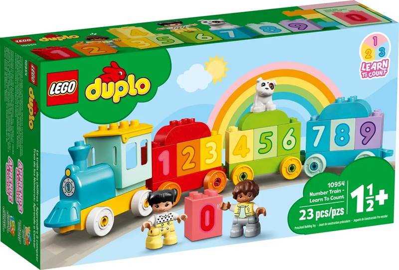 LEGO 10954 DUPLO POCIĄG Z CYFERKAMI 