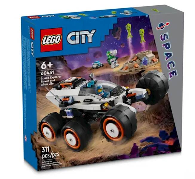 LEGO CITY 60431 KOSMICZNY ŁAZIK I BADANIE ŻYC