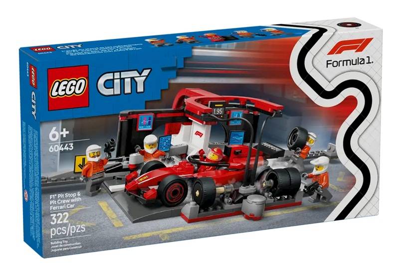 LEGO 60443 CITY  MECHANICY Z FERRARI