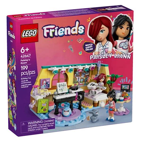 LEGO FRIENDS 42647 POKÓJ PAISLEY