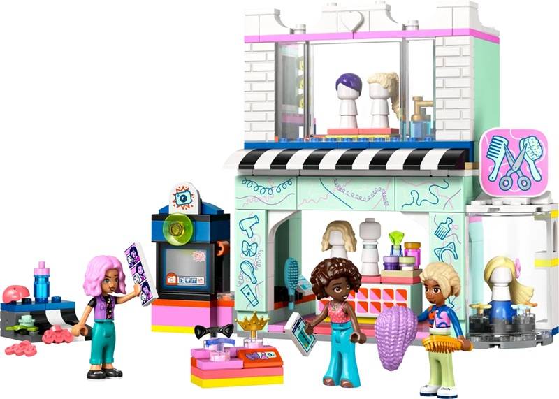 LEGO FRIENDS 42662 SALON FRYZJERSKI I SKLEP