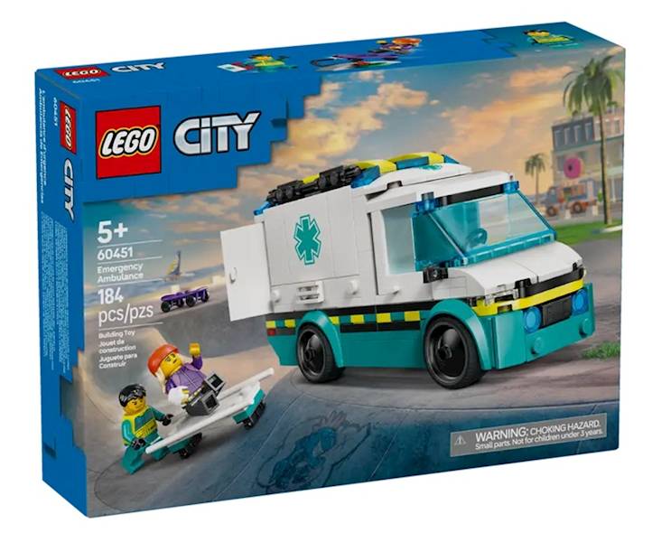 LEGO 60451 CITY KARETKA POGOTOWIA