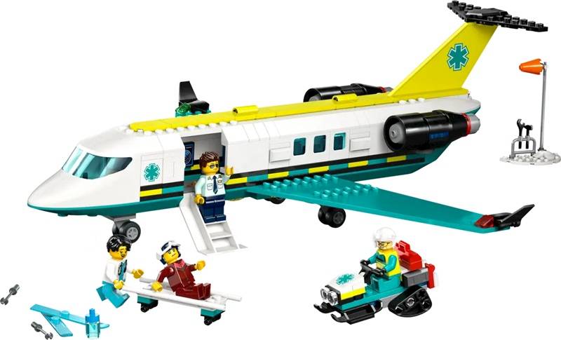 LEGO 60465 CITY SAMOLOT POGOTOWIA RATUNKOWEGO