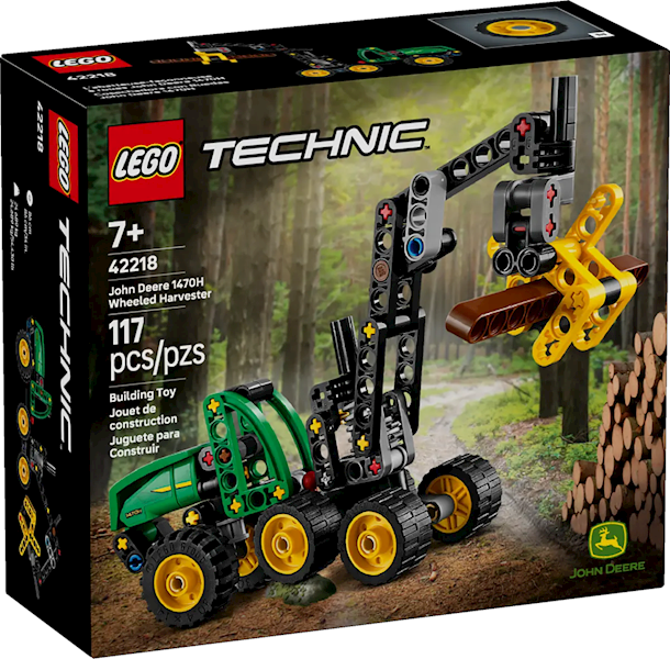 LEGO TEHNIC 42218 HARWESTER KOŁOWY JOHN DEERE