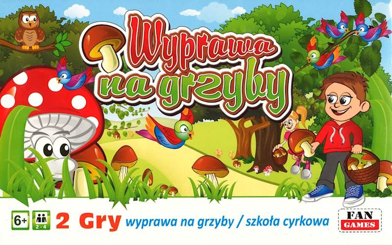 2 GRY WYPRAWA NA GRZYBY / SZKOŁA CYRKOWA
