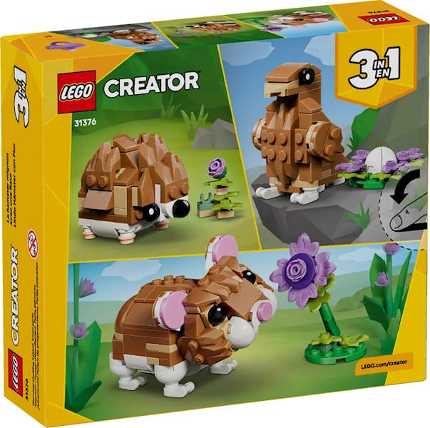 LEGO CREATOR 31376 UROCZY CHOMIK Z KWIATKIEM