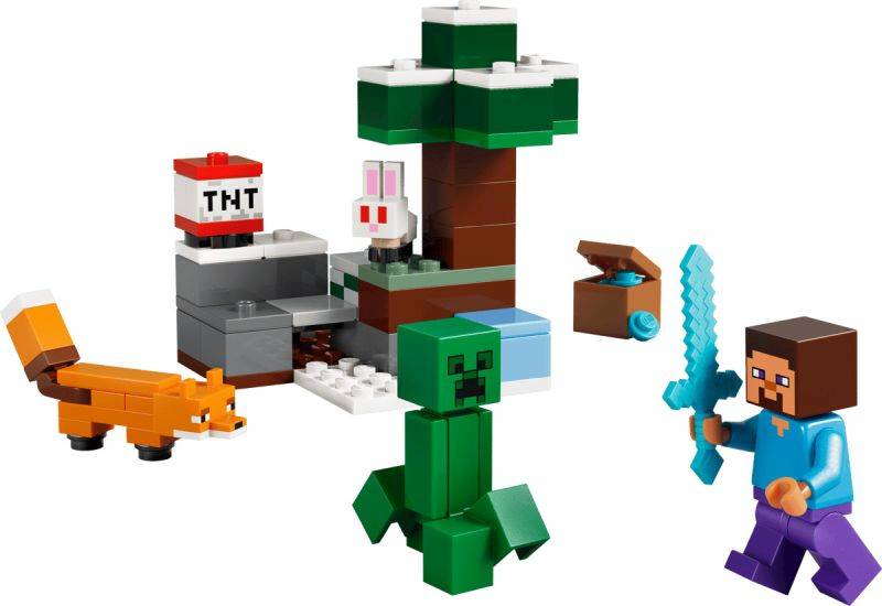 LEGO MINECRAFT PRZYGODA STAVE W TAJDZE