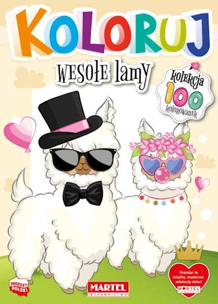 KOLOROWANKA KOLORUJ - WESOŁE LAMY