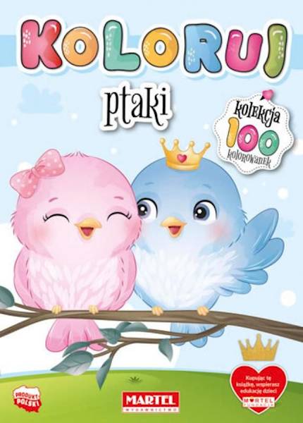 KOLOROWANKA KOLORUJ - PTAKI