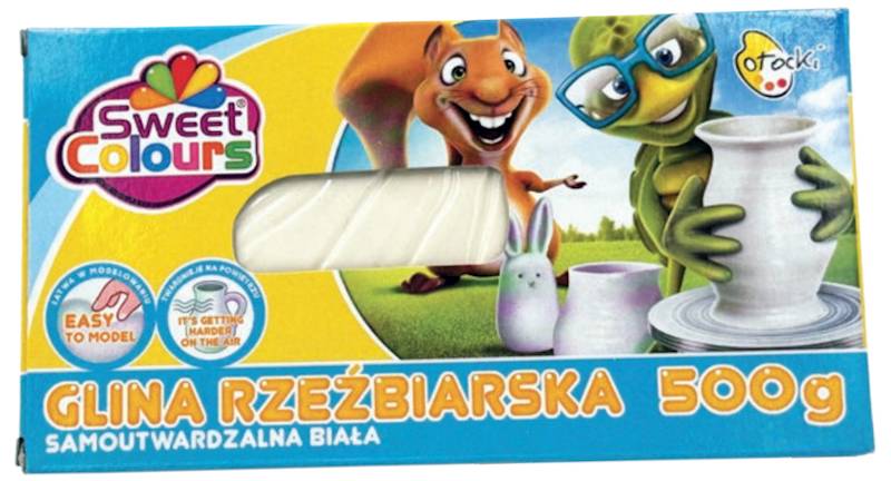 GLINA RZEŹBIARSKA SAMOUTWARDZALNA OTOCKI BIAŁA