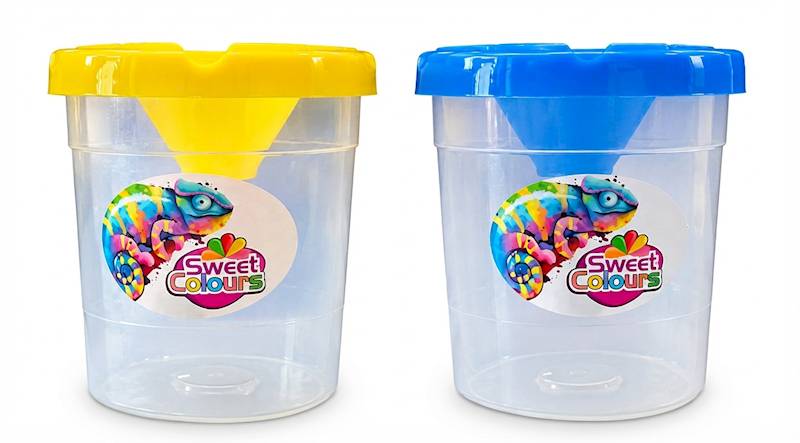 KUBEK NA WODĘ Z BLOKADĄ WYLANIA SWEET COLOURS (12)