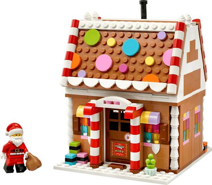 LEGO® ICONIC 40809 Świąteczna chatka z piernika