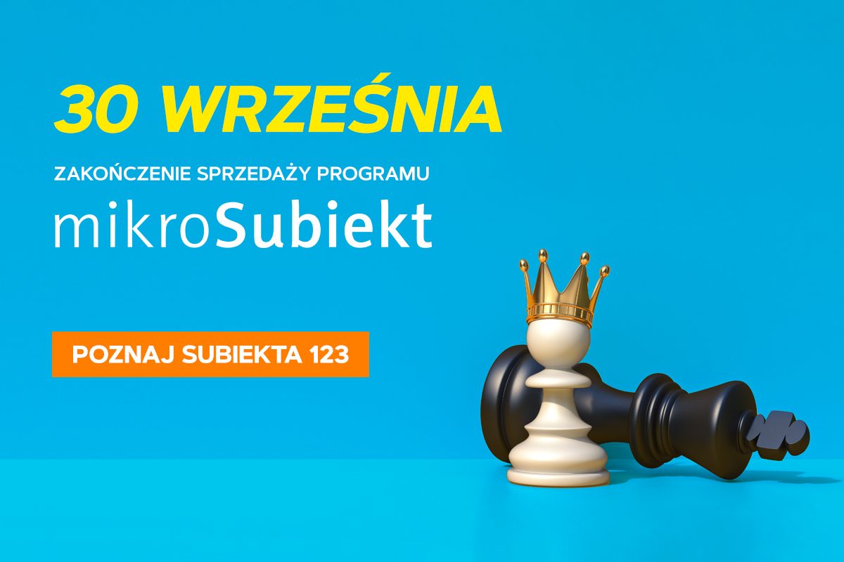 Zakończenie sprzedaży mikroSubiekta