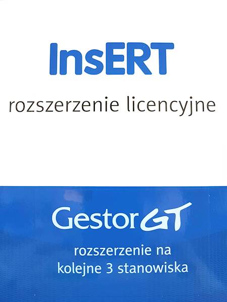 Gestor GT - rozszerzenie o 3 stanowiska