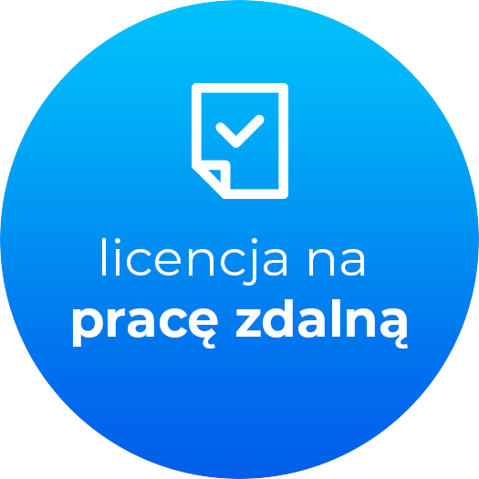 Subiekt GT - licencja na pracę zdalną/oddziałową