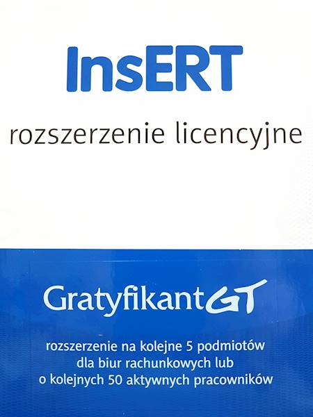 Gratyfikant GT - rozszerzenie o 5 podmiotów