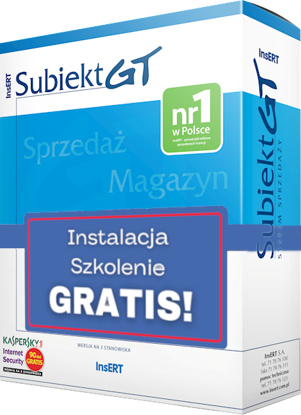 Subiekt GT + instalacja i szkolenie
