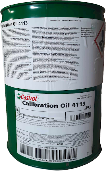 Castrol Calibration Oil 4113 20L