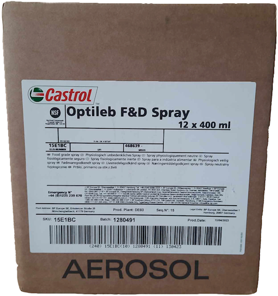 Castrol Optileb F&D Spray 12x400ml