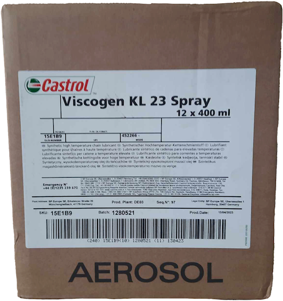 Castrol Viscogen KL 23 Spray 12x400ml