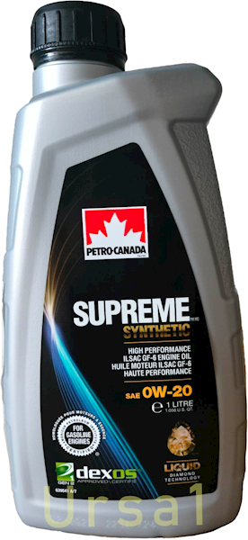 Petro-Canada Supreme Synthetic 0W20 1L