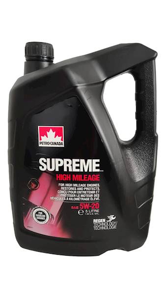 Petro-Canada Supreme High Mileage 5W20 5L