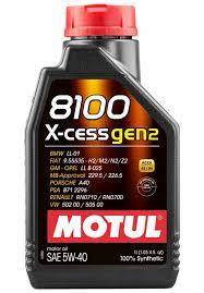 Motul 8100 X-cess gen2 5W40 1L