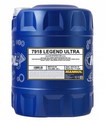 Mannol Legend Ultra 0W20 20L 7918