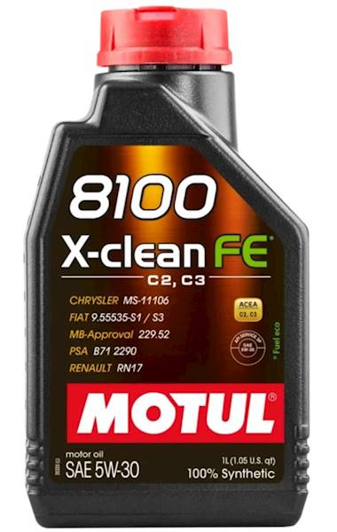 Motul 8100 X-clean FE 5W30 1L