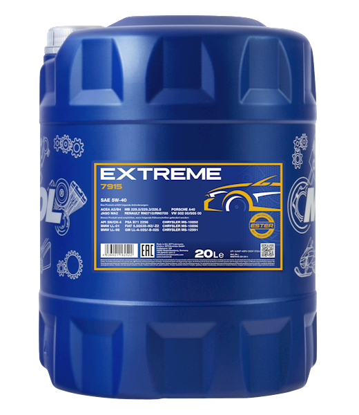 Mannol Extreme 5W40 20L 7915