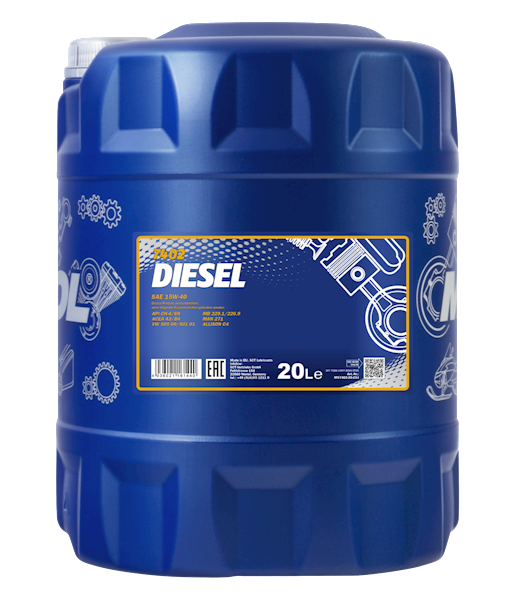 Mannol Diesel 15W40 20L 7402