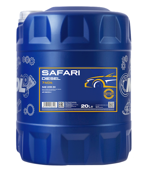 Mannol Safari 20W50 20L 7404