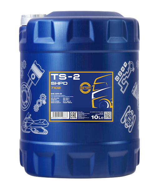 Mannol TS-2 20W50 SHPD 10L 7102