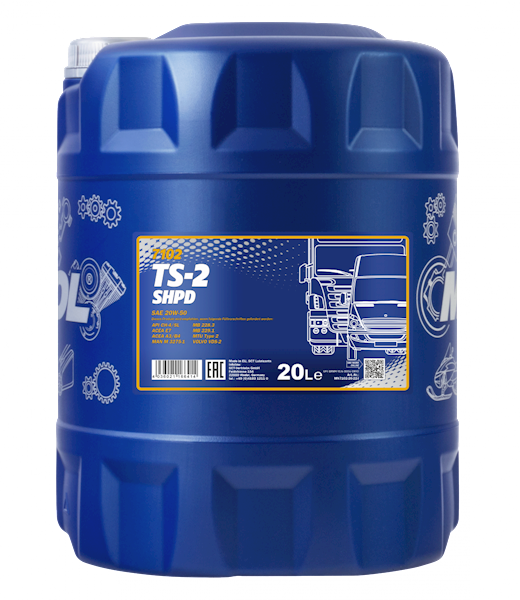 Mannol TS-2 20W50 SHPD 20L 7102
