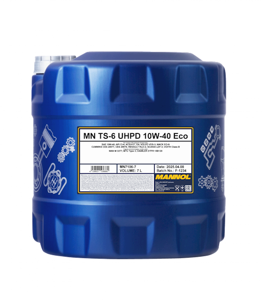 Mannol TS-6 10W40 ECO UHPD 7L 7106